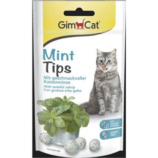 👉 Katten snack Gimcat Mint Tips - Kattensnack 40 g 4002064418742