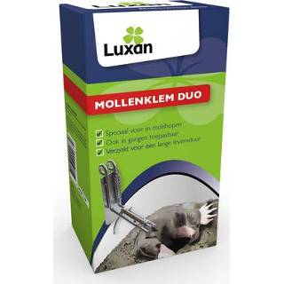 👉 Luxan Mollenklem Duo - Ongediertebestrijding - per stuk