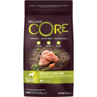 👉 Wellness Core Grain Free Dog Healty Weight Kalkoen - Hondenvoer - 1.8 kg