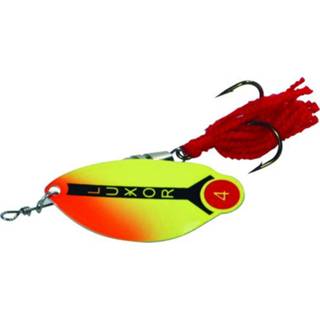 👉 Albatros Spinner Luxor 4 - Spinners - Geel&Rood&Zwart Roofvis