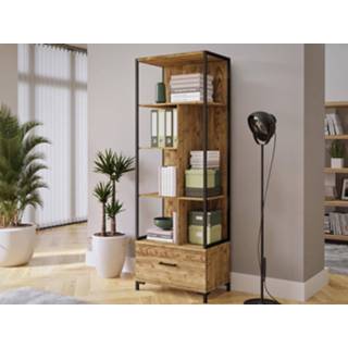 👉 Boekenkast KAMIEL 1 lade 4 legplanken appenzeller 5400943210705