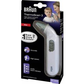 👉 Thermometer Braun IRT 3030 ThermoScan 3 - 4022167230300