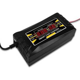 👉 Batterij oplader gel Full Automatic Smart 12V 10A Lead Acid/GEL Battery Charger w/ LCD Display EU Plug Fast