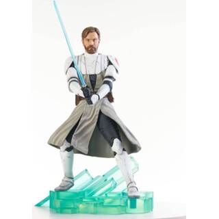 👉 Star Wars The Clone Premier Collection 1/7 Obi-Wan Kenobi 27 cm 699788843413