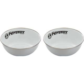 👉 Wit emaille Petromax Kommen px-bowl-w 2 stuks Ø 14 cm 4250435730638