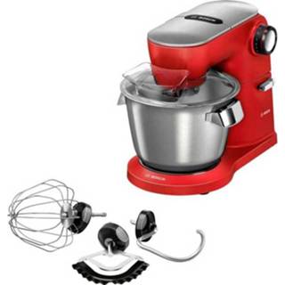 👉 Keukenmachine rood-edelstaal Bosch MUM9A66R00 OptiMUM 4242005198009