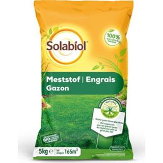 👉 Mest stof Solabiol Meststof Gazon - Gazonmeststoffen 5 kg 3664715027355