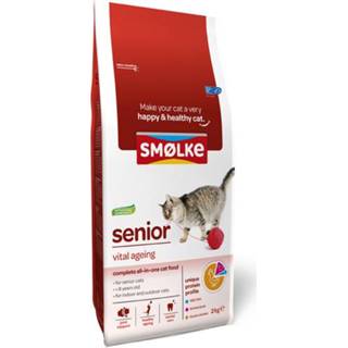 👉 Kattenvoer active Smolke Senior 2 kg 8710429017191