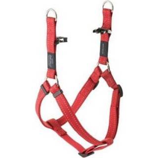 👉 Honden harnas s rood Rogz Nitelife Step-In H - Hondenharnas 27-38x1.1 cm