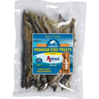 👉 Honden snack Antos Capelin - Hondensnacks Lodde 90 g 8714414666654