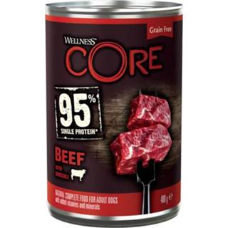 👉 Honden voer Wellness Core Grain Free 95 400 g - Hondenvoer Rund&Broccoli