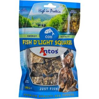 👉 Antos Fish D'Light Squared - Hondensnacks - Vis 100 g