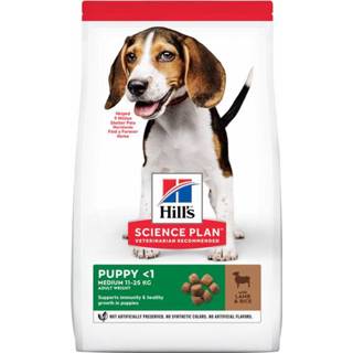 👉 Honden voer medium Hill's Canine Puppy Lam&Rijst - Hondenvoer 2.5 kg 52742025018