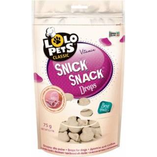 👉 Honden snack Lolo Pets Milk Drops For Dog 75 g - Hondensnacks Ham 5904479810205 5904479810007