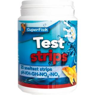👉 Superfish Test Strips Ph-Kh-Gh-No2-No3 - Testen - 25 stuks