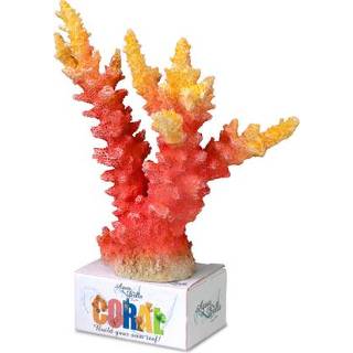 👉 Europet Bernina Decor Koraal L - Aquarium - Ornament - 20.5x15.5x7 cm Oranje