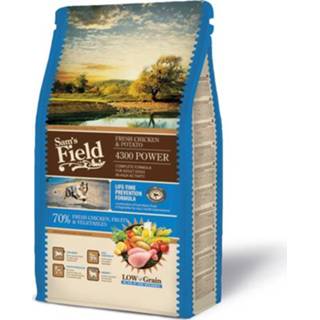 👉 Sam's Field 4300 Power Kip&Aardappel - Hondenvoer - 2.5 kg