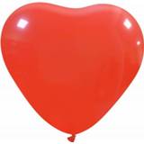 👉 Ballon rood latex hart standaard active ballonnen 30cm 100 st. - 8019081003987