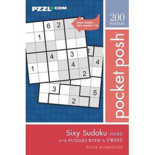 Engels Pocket Posh Sixy Sudoku Hard 9781524868116