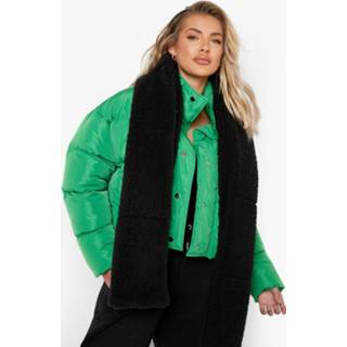 👉 Oversized Nepwollen Sjaal, Black