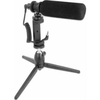 👉 Microphone DeLOCK Vlog Shotgun Set for Smartphones and DSLR Cameras 4043619665822