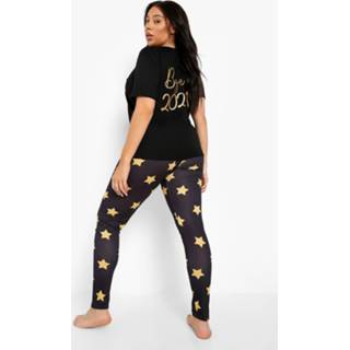 👉 Plus Bye 2021 Pyjama Set Met Broek, Black