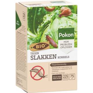 👉 Pokon biologische anti-slakken korrels 225g