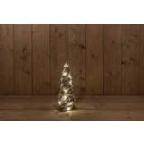 👉 Kerst verlichting wit groen Cbd Decoratieboom Besneeuwd - Kerstverlichting 40 cm Warm 20 led 8713619412554