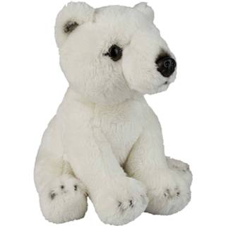 👉 Knuffel pluche kinderen dieren IJsbeer 15 cm