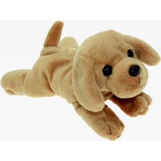 Knuffel pluche kinderen dieren Labrador hond van 18 cm