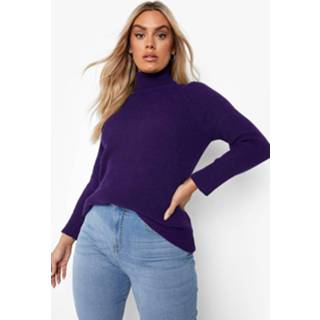 👉 Plus Gebreid Coltrui, Purple