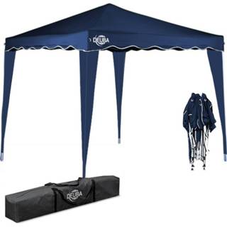 Party tent active Deuba Vouwpaviljoen. Capri - Popup donkerblauw 3x3m 6011616070084