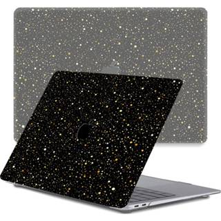 👉 Coverhoes zwart Lunso - cover hoes MacBook Air 13 inch (2020) Million Nights 8720572144941