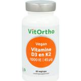 👉 Vitamine D3 1000IE K2 45 mcg vegan