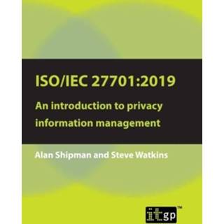 👉 Engels mannen Iso/Iec 27701:2019: An Introduction to Privacy Information Management 9781787781993
