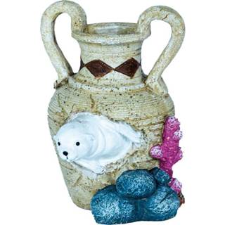 👉 Ornament Superfish Deco Jar Sea Lion - Aquarium 12x10x13 cm 8715897312281