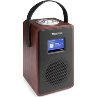 👉 Draagbare radio hout active Audizio Modena met DAB, Bluetooth en accu - 8715693328493