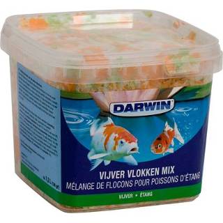 Vijvervoer Darwin Vijvervoeding Vlokken Mix - 1.2 l 8711621930820