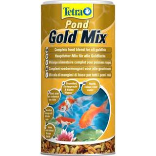 👉 Vijvervoer goud Tetra Pond Gold Mix Goudvissenvoer - 1 l 4004218136274
