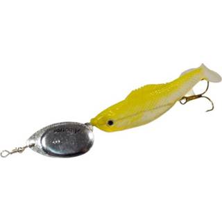 👉 Albatros Spinner Fat Fish 3 - Spinners - Geel&Zilver Roofvis
