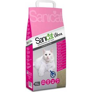 Sanicat Ultra - Kattenbakvulling - 15 l Rood