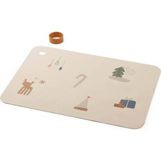 👉 Placemat active Liewood jude - holiday sandy mix 5713370598408