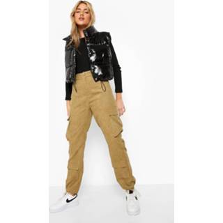 Corduroy Cargo Broek Met Zakken, Green