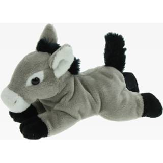 Knuffel pluche kinderen dieren Ezel van 19 cm