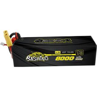 👉 Lipo accu GensAce Bashing 8000mAh 14.8V 100C 4S1P met EC5 stekker 6928493301678