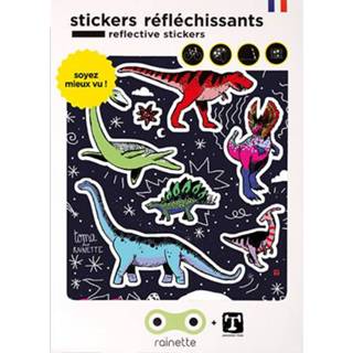 👉 Dinosaurus active Rainette reflecterende stickers - dinosaurussen