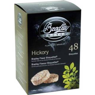👉 Bradley Hickory Bisquetten 48er Pack 689796220443