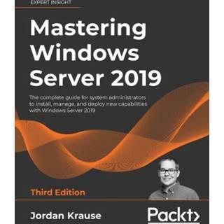 👉 Engels Mastering Windows Server 2019 9781801078313