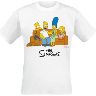 👉 Sofa wit mannen m Die Simpsons - T-shirt 5059934983977