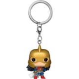 👉 Keychain vinyl vrouwen Wonder Woman 80th Anniversary Pocket POP! Keychains 4 cm WW (Flashpoint) Display (12) 889698549950